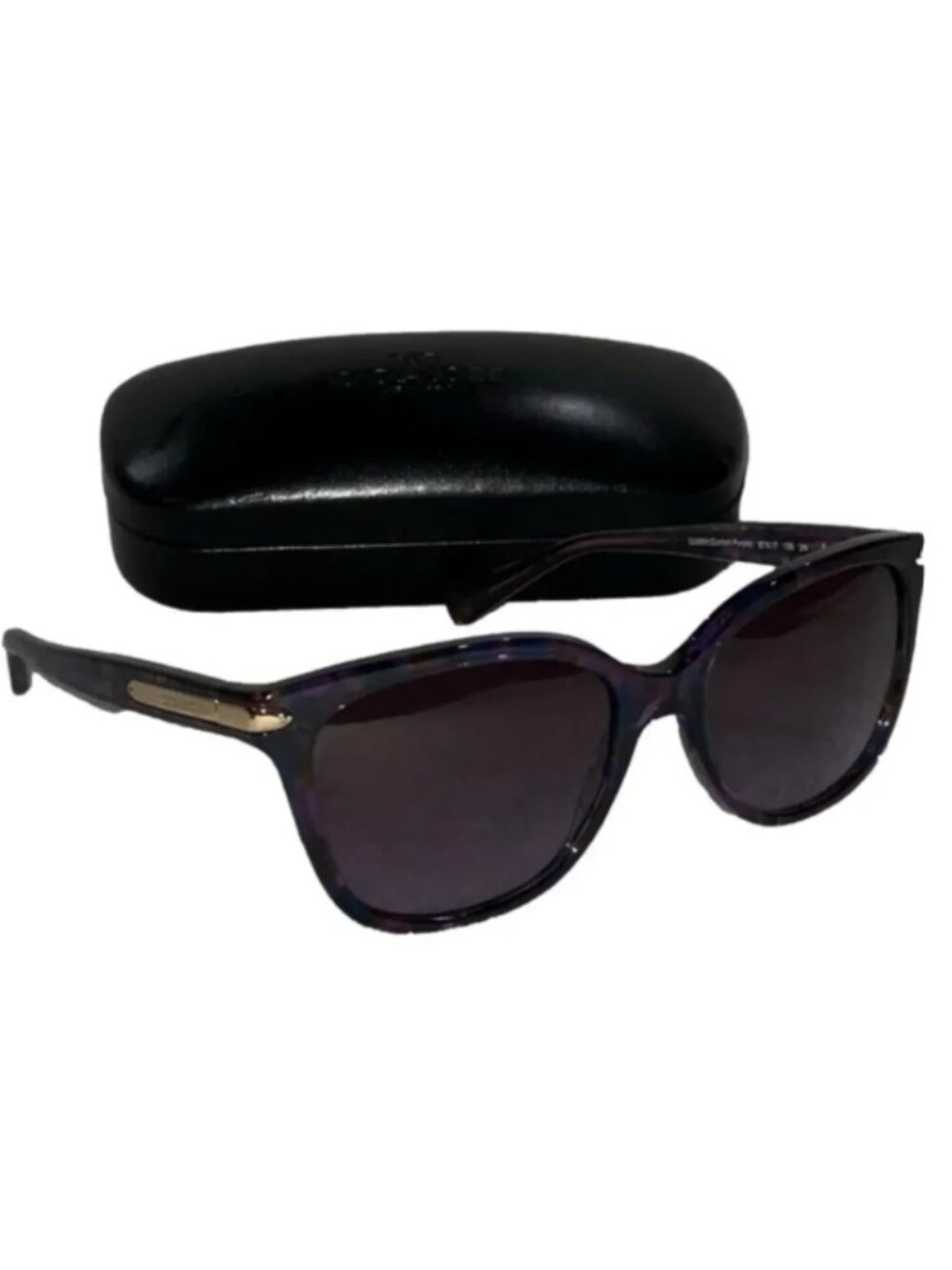 NEW COACH Purple Sunglasses